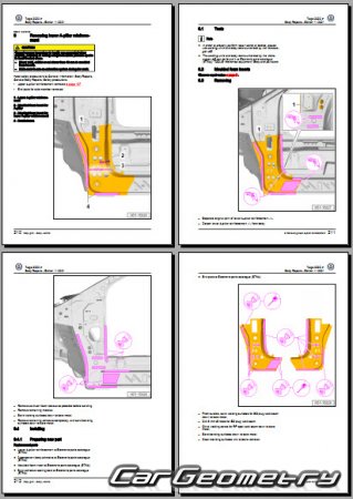   Volkswagen Taigo (CS) 20212028 Body Repair Manual