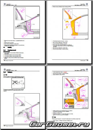   Volkswagen Taigo (CS) 20212028 Body Repair Manual