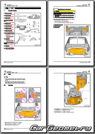   Volkswagen Taigo (CS) 20212028 Body Repair Manual