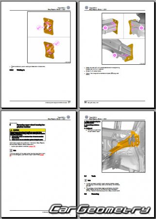   Volkswagen Taigo (CS) 20212028 Body Repair Manual