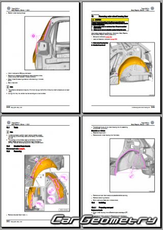   Volkswagen Taigo (CS) 20212028 Body Repair Manual