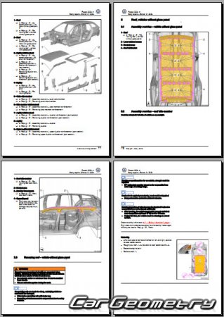 Volkswagen Passat (B9) Wagon 2023-2032 Body Repair Manual