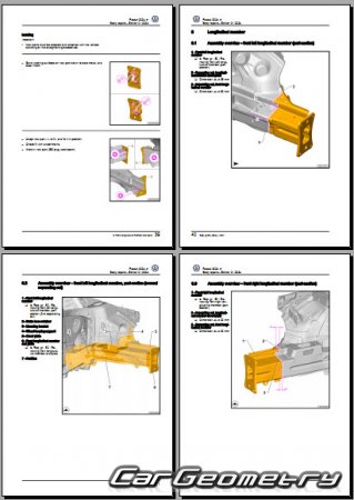 Volkswagen Passat (B9) Wagon 2023-2032 Body Repair Manual