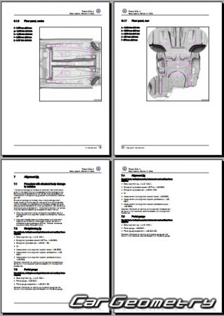 Volkswagen Passat (B9) Wagon 2023-2032 Body Repair Manual