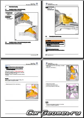 Volkswagen Passat (B9) Wagon 2023-2032 Body Repair Manual