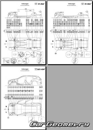 Volkswagen Passat (B9) Wagon 2023-2032 Body Repair Manual