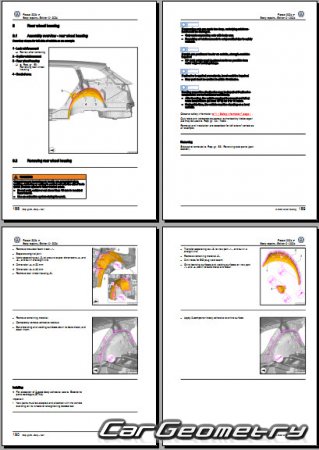 Volkswagen Passat (B9) Wagon 2023-2032 Body Repair Manual