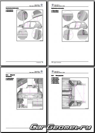 Volkswagen Passat (B9) Wagon 2023-2032 Body Repair Manual