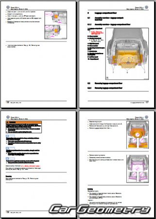 Volkswagen Passat (B9) Wagon 2023-2032 Body Repair Manual