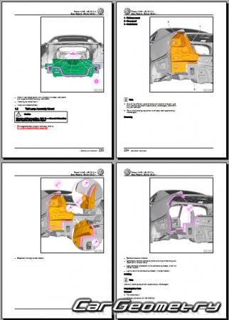   Volkswagen Passat B7 (NMS) 2012-2022 Body Repair Manual
