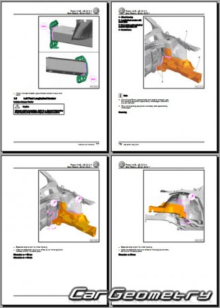   Volkswagen Passat B7 (NMS) 2012-2022 Body Repair Manual