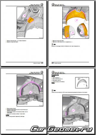   Volkswagen Passat B7 (NMS) 2012-2022 Body Repair Manual