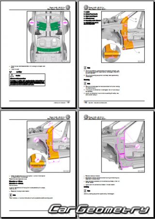   Volkswagen Passat B7 (NMS) 2012-2022 Body Repair Manual