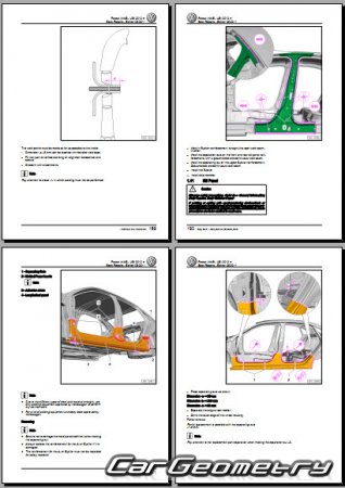   Volkswagen Passat B7 (NMS) 2012-2022 Body Repair Manual