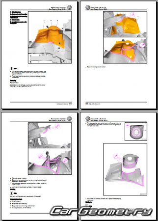  Volkswagen Passat B7 (NMS) 2012-2022 Body Repair Manual