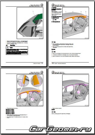   Volkswagen Passat B7 (NMS) 2012-2022 Body Repair Manual