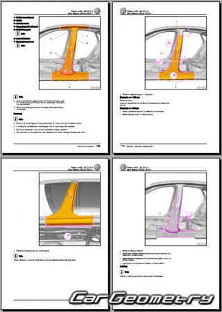   Volkswagen Passat B7 (NMS) 2012-2022 Body Repair Manual