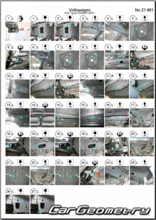   Volkswagen Tiguan 2024-2030 Body Repair Manual