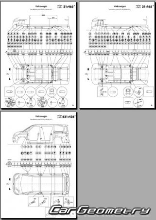   Volkswagen Multivan 20222031 Body Repair Manual