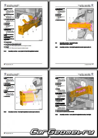   Volkswagen Multivan 20222031 Body Repair Manual