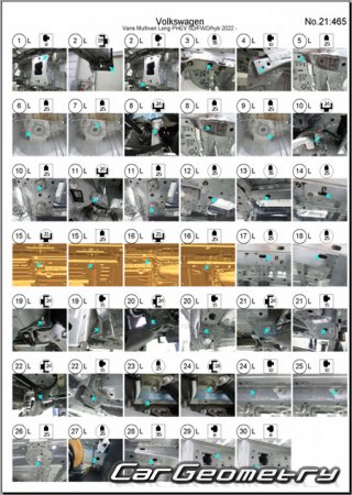   Volkswagen Multivan 20222031 Body Repair Manual