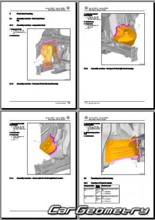   Volkswagen Multivan 20222031 Body Repair Manual