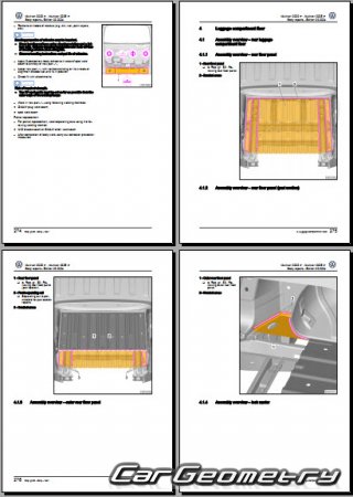   Volkswagen Multivan 20222031 Body Repair Manual
