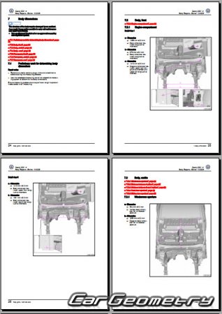   Volkswagen Caddy 2021-2028 Body Repair Manual