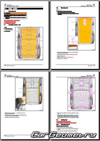   Volkswagen Caddy 2021-2028 Body Repair Manual
