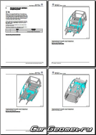   Volkswagen Caddy 2021-2028 Body Repair Manual