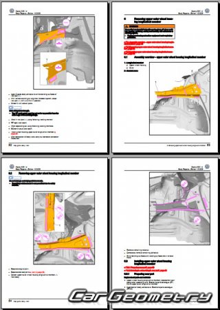   Volkswagen Caddy 2021-2028 Body Repair Manual