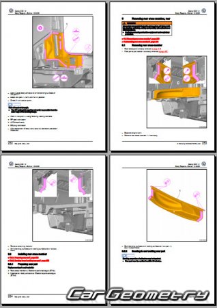   Volkswagen Caddy 2021-2028 Body Repair Manual