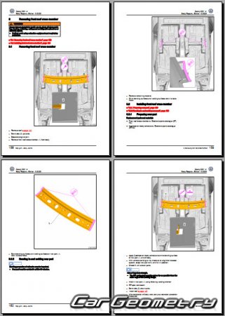   Volkswagen Caddy 2021-2028 Body Repair Manual