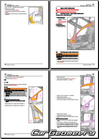   Volkswagen Caddy 2021-2028 Body Repair Manual