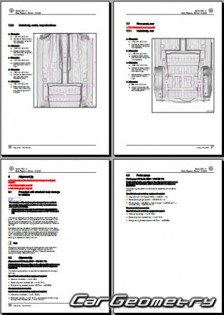   Volkswagen Caddy 2021-2028 Body Repair Manual
