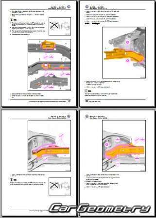   Volkswagen Golf 2020-2026 (5DR Hatchback) Body Repair Manual