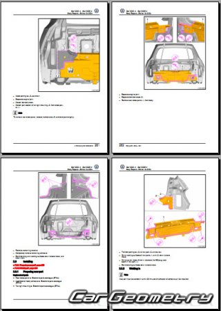   Volkswagen Golf 2020-2026 (5DR Hatchback) Body Repair Manual