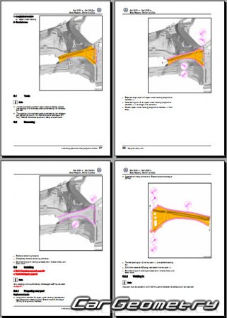   Volkswagen Golf 2020-2026 (5DR Hatchback) Body Repair Manual