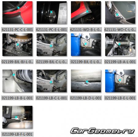 Audi TT (8J) 20072014 (Coupe, Roadster) Body dimensions