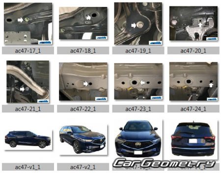   Acura MDX 2021-2027 Body Repair Manual