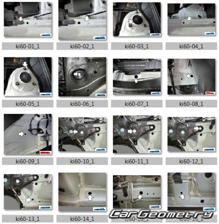 Размеры кузова Kia Sorento (MQ4) с 2021 Body shop manual Размеры кузова Kia Sorento (MQ4) с 2021 Body shop manual