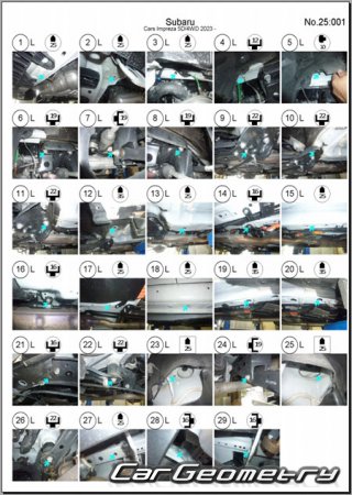   Subaru Impreza (GU) 2023-2028 BodyShop Manual