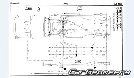 Audi A8 (4E) 1996-2003 (A8, A8 QUATTRO, A8 Long)