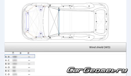Honda WR-V (DG5) 2023-2028 (RH Japanese market) Body dimensions Honda WR-V (DG5) 2023-2028 (RH Japanese market) Body dimensions