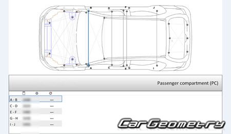 Honda WR-V (DG5) 2023-2028 (RH Japanese market) Body dimensions Honda WR-V (DG5) 2023-2028 (RH Japanese market) Body dimensions
