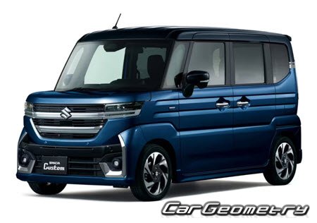 �������� ������� Suzuki Spacia Custom (MK54S MK94S) 2023�2028, ������� ������ ������ ������ ������