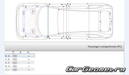 Mazda CX-80 (KL) 2024-2030 (RH Japanese market) Body dimensions