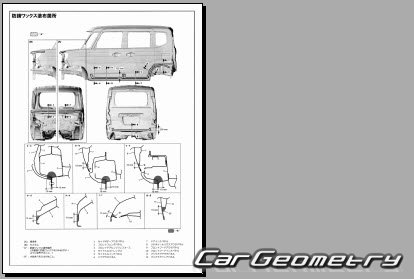 Mazda Flair Wagon (MM54S MM94S) 2023-2028 (RH Japanese market) Body dimensions