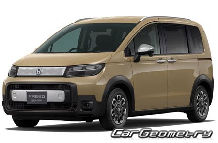 Кузовные размеры Honda Freed eHev (GT5 GT6 GT7 GT8) с 2024, Размеры кузова Хонда Фрид гибрид Кузовные размеры Honda Freed eHev (GT5 GT6 GT7 GT8) с 2024, Размеры кузова Хонда Фрид гибрид