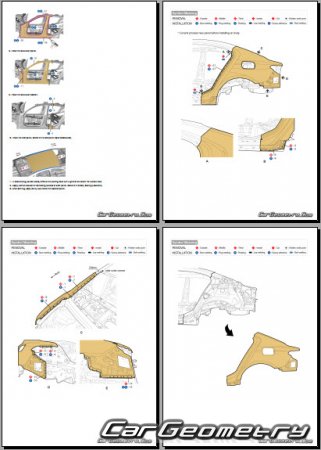 Genesis G70 Sedan (IK) 2021-2026 Body Repair Manual